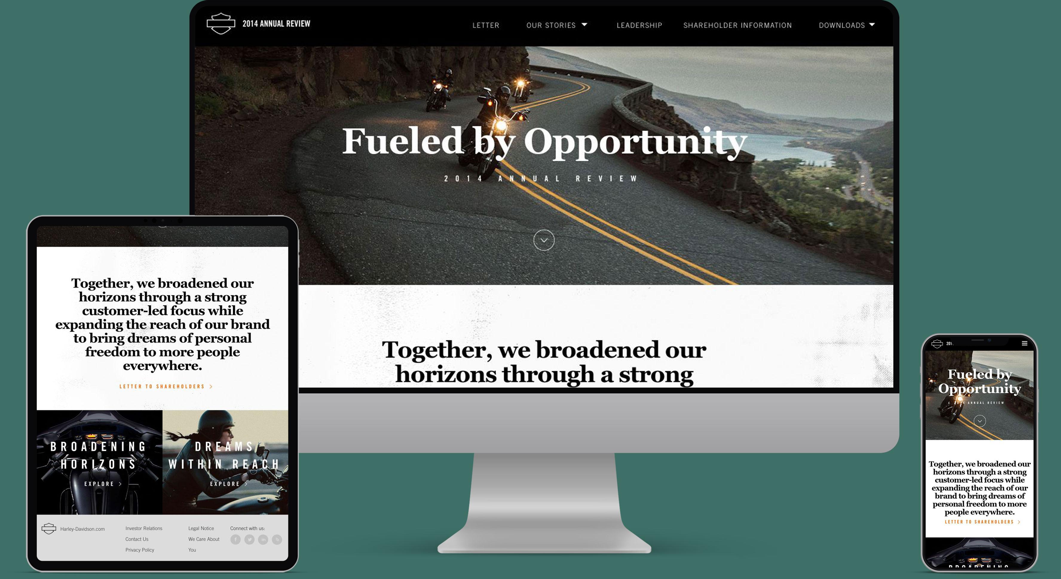 Harley-Davidson Annual Report gallery