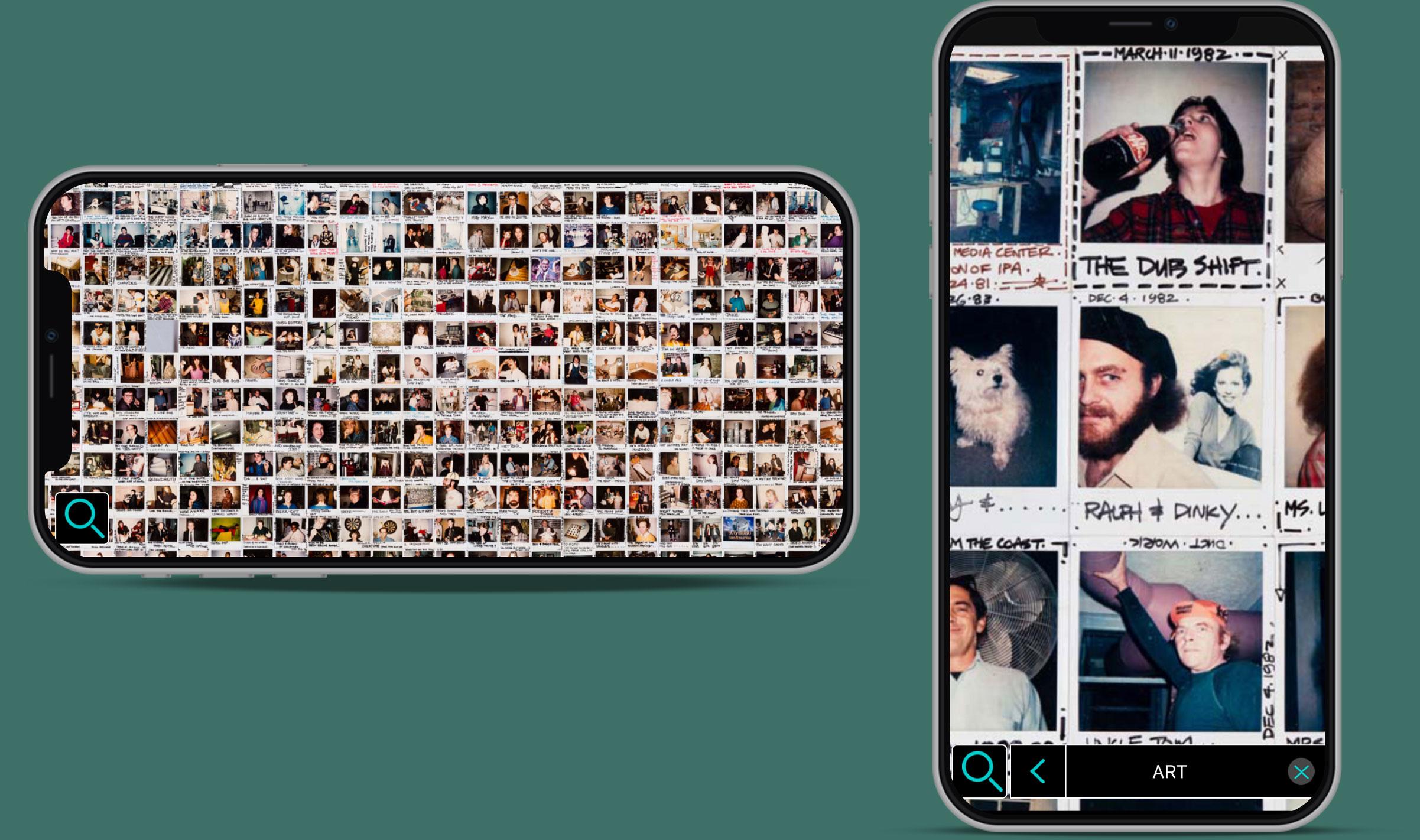 The Polaroid Wall gallery